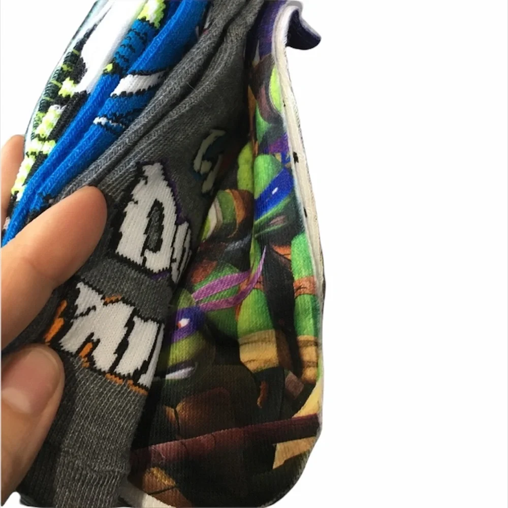 Teenage Mutant Ninja Turtle Socks, 5 Pack, Green